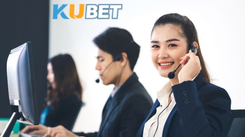 Dàn chăm sóc khách hàng chuyên nghiệp tại Kubet